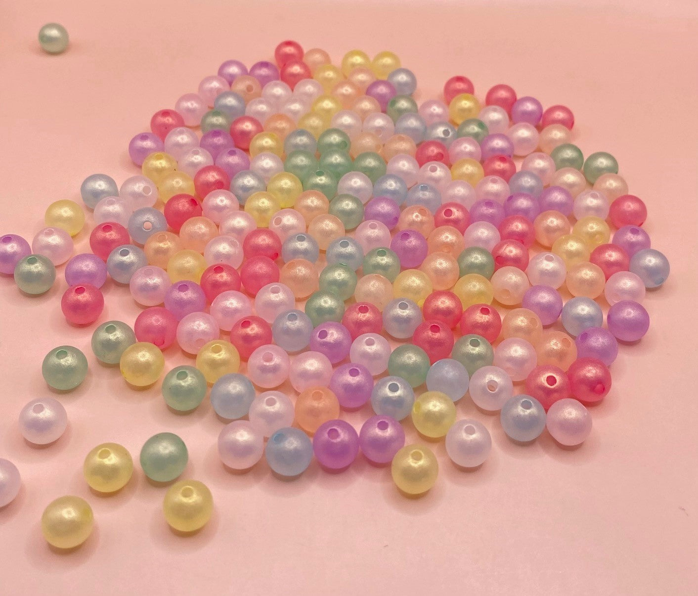 Colorful Pearl Bead Mix