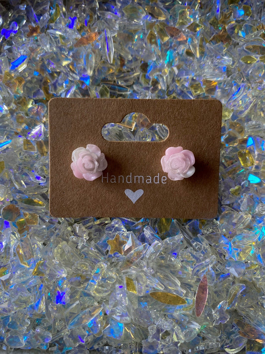 Pink Dream Roses | Earrings