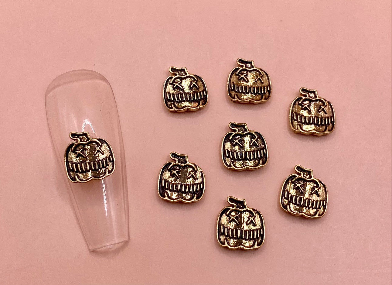 Bronze Jack-o-lantern | Metal Charms